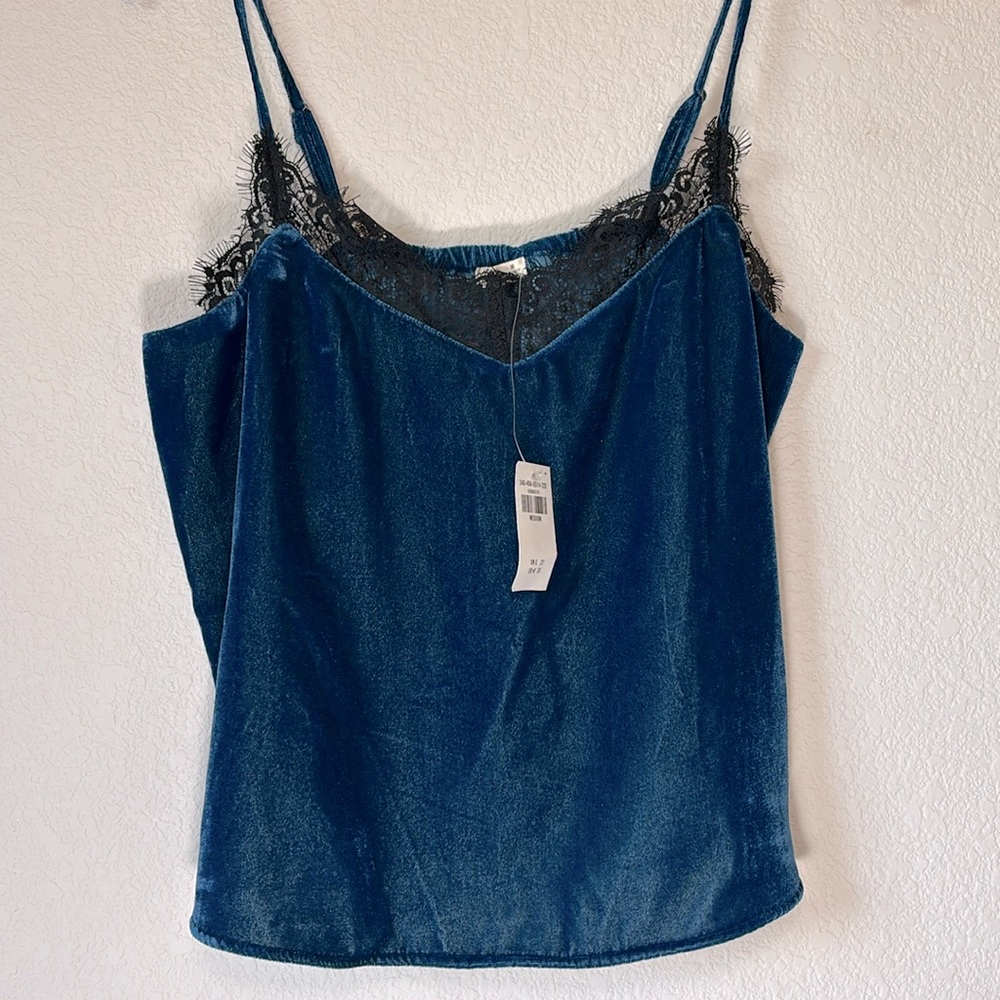Lace Trim Tank Top